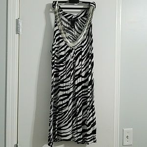 Animal print dress